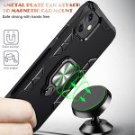 Wholesale Ultimate Shockproof 360 Ring Stand Case with Magnetic Metal Plate for iPhone 11 6.1 (Black)